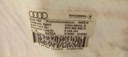Original OE Volkswagen Sitzheizung 8P0963555D