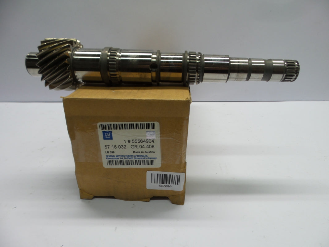 Original OPEL Astra Corsa Zafira Vectra Schaltgetriebe Hauptwelle 3.74 55564904