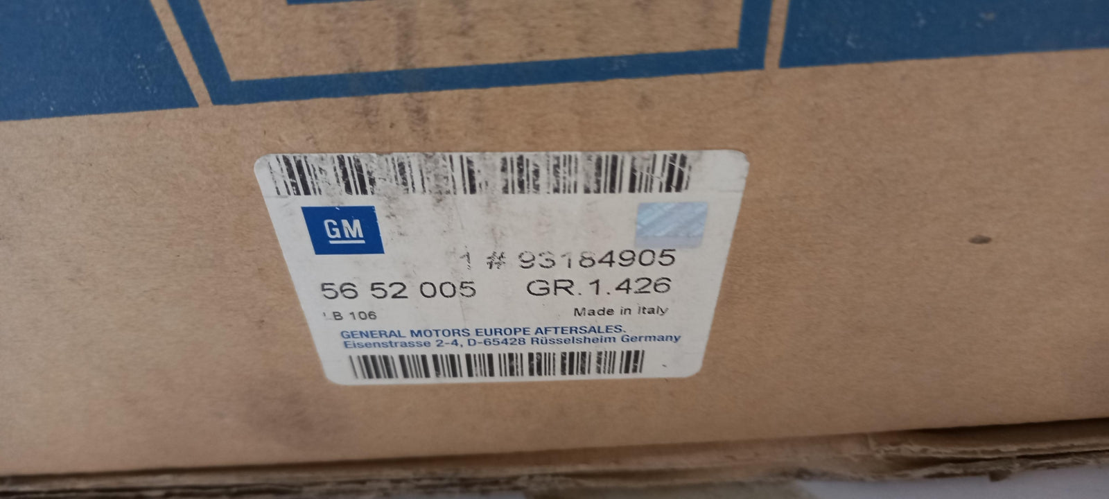 Original OE OPEL Ölwanne 93184905