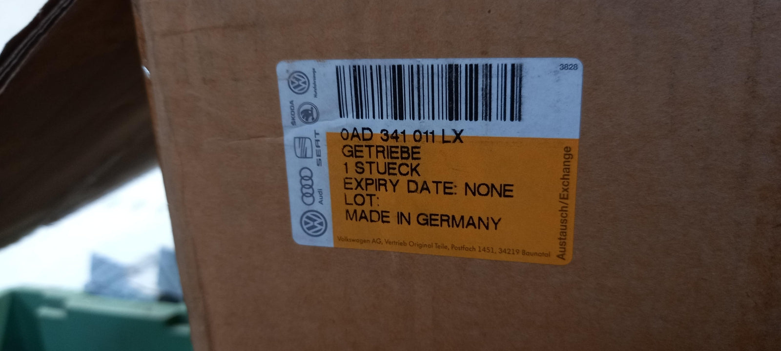 Original OE Volkswagen Verteilergetriebe 0AD341011LX