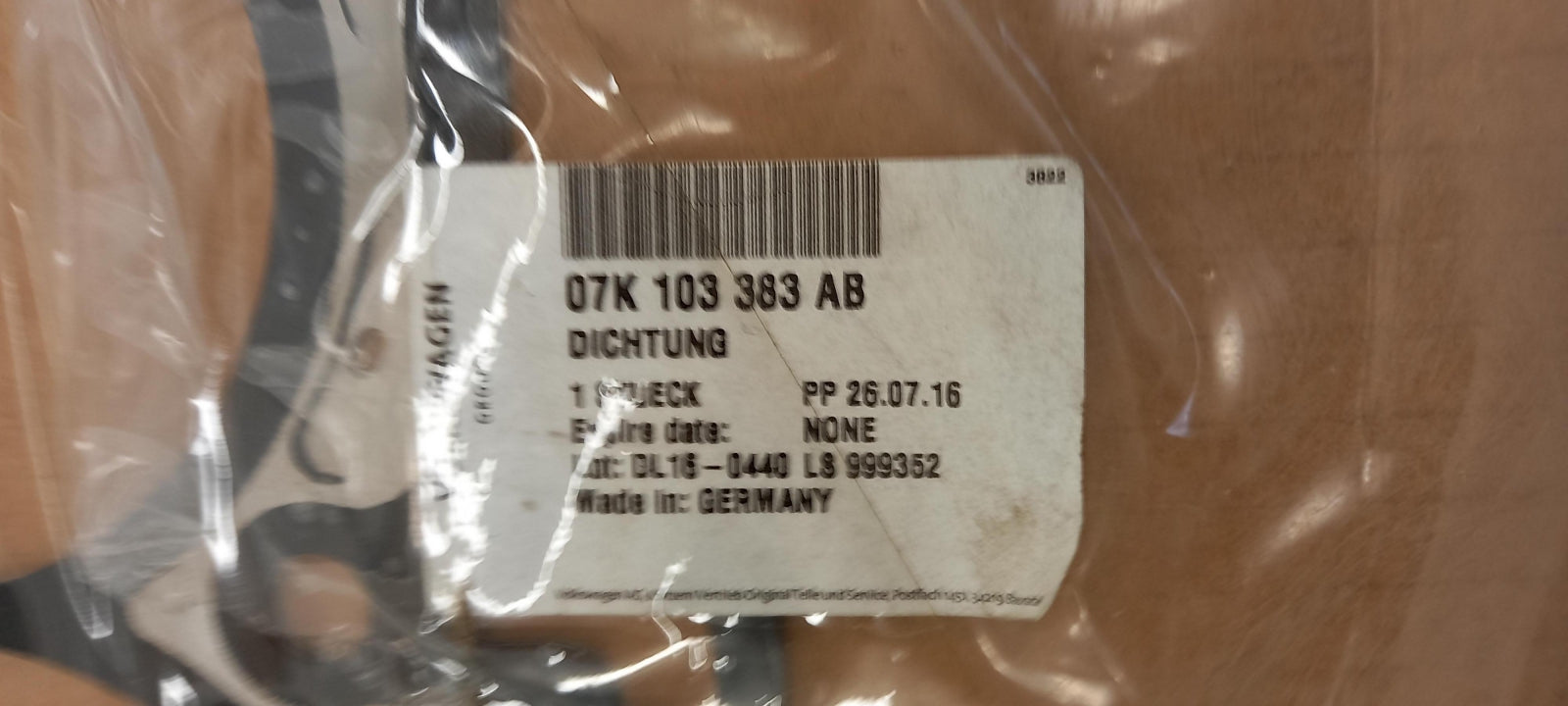 Original OE Volkswagen Zylinderkopfdichtung 07K103383AB