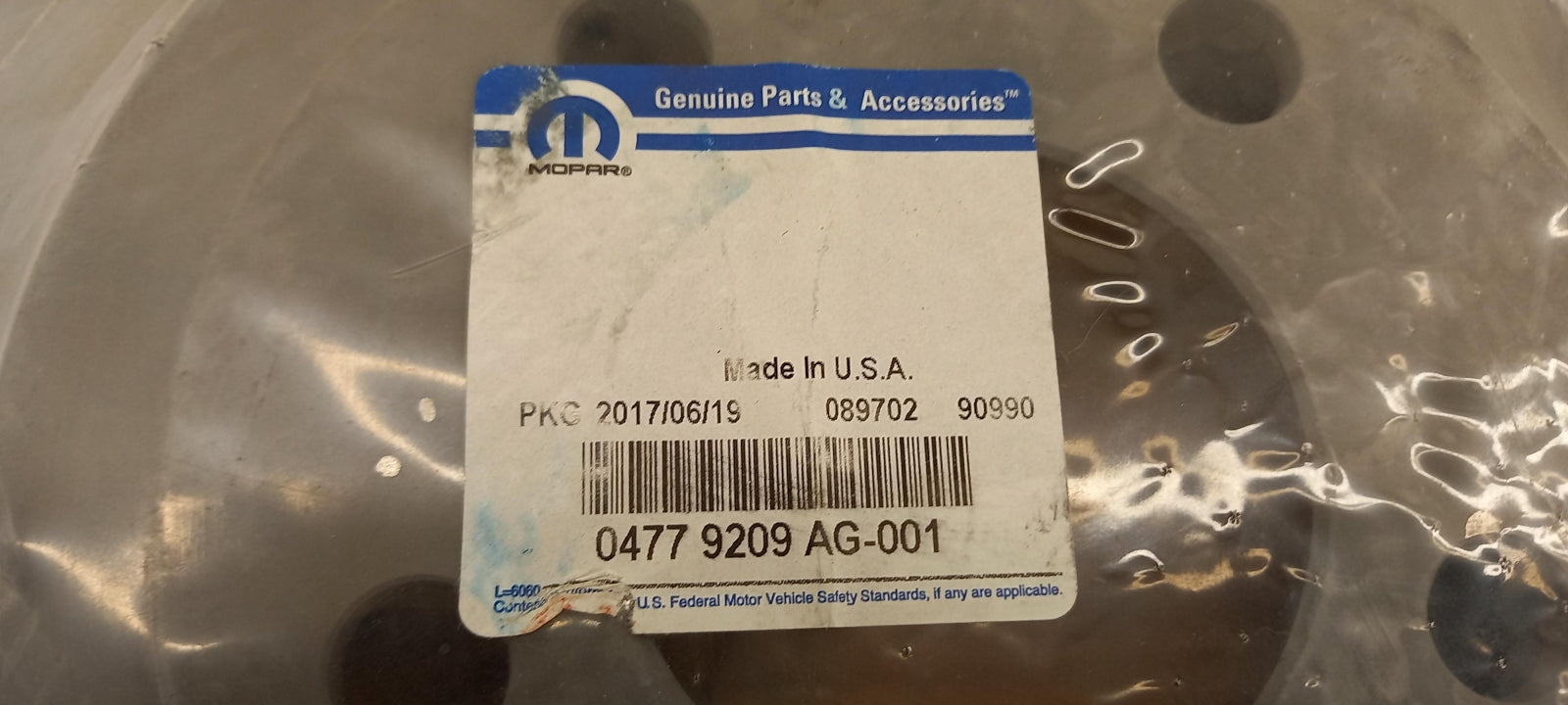 Original OE FIAT Bremsscheibe (1 Stück) 4779209AG