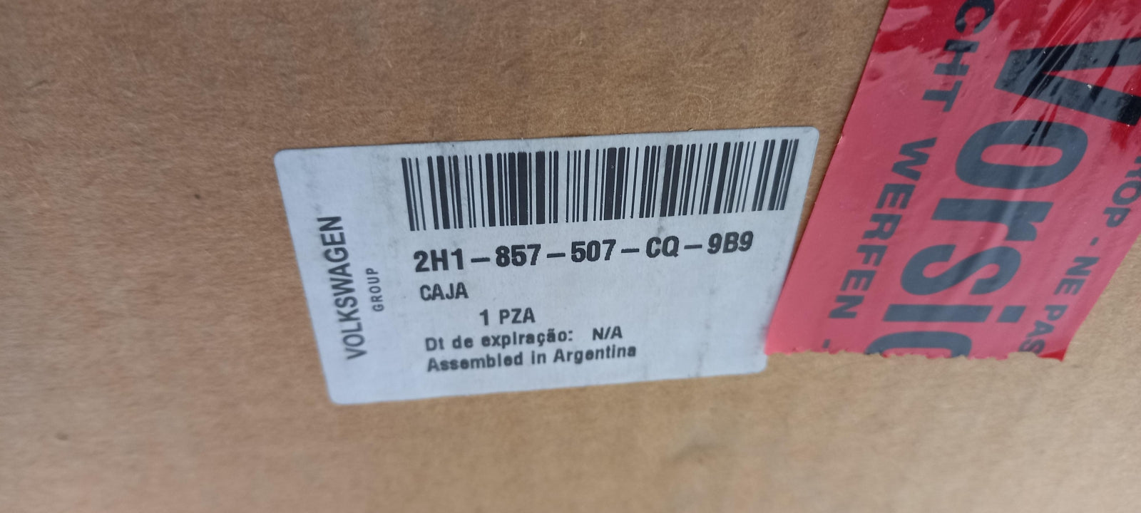 Original OE Volkswagen Außenspiegel 2H1857507CQ9B9
