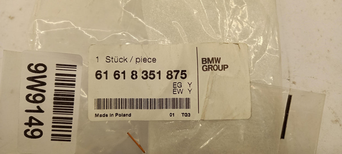 Original BMW 5er E34 7er E32 Wischerarm links 61618351875