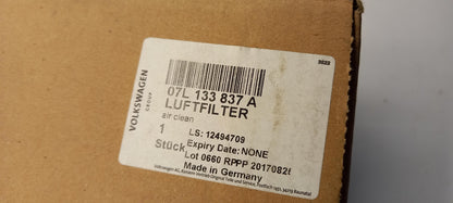 Original OE Volkswagen Luftfilter 07L133837A