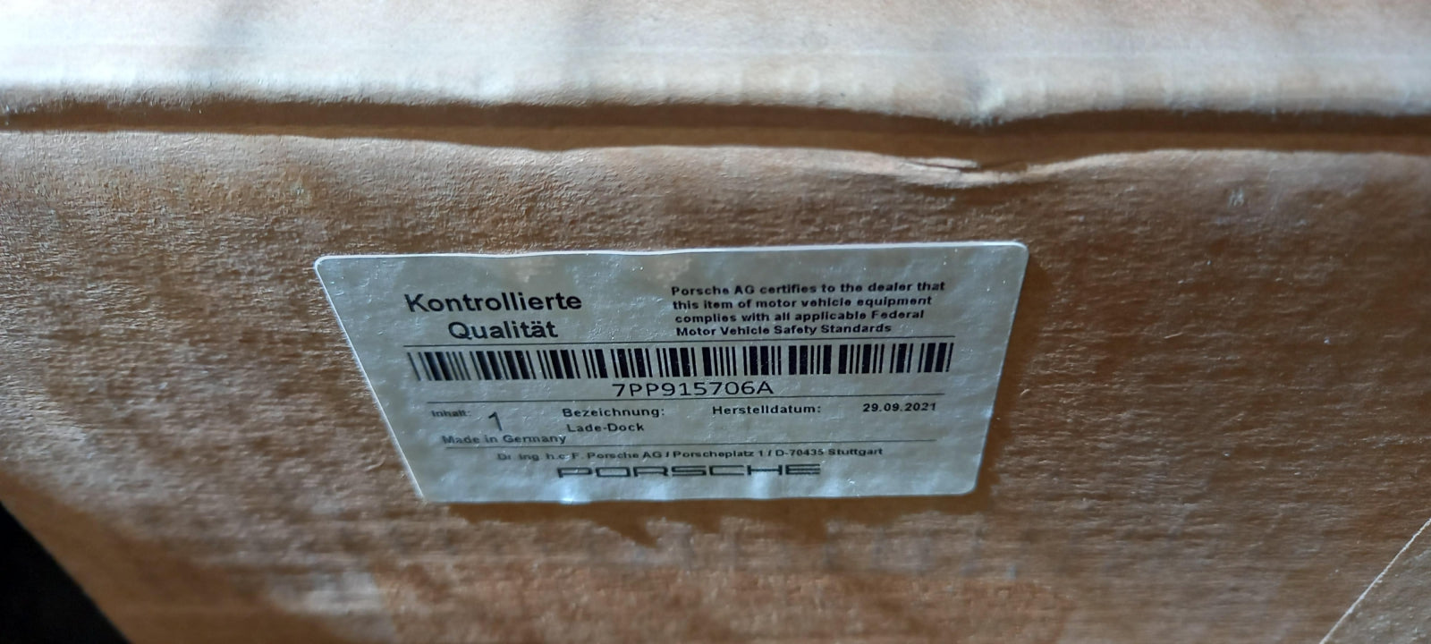 Original OE PORSCHE Batterieladegerät 7PP915706A