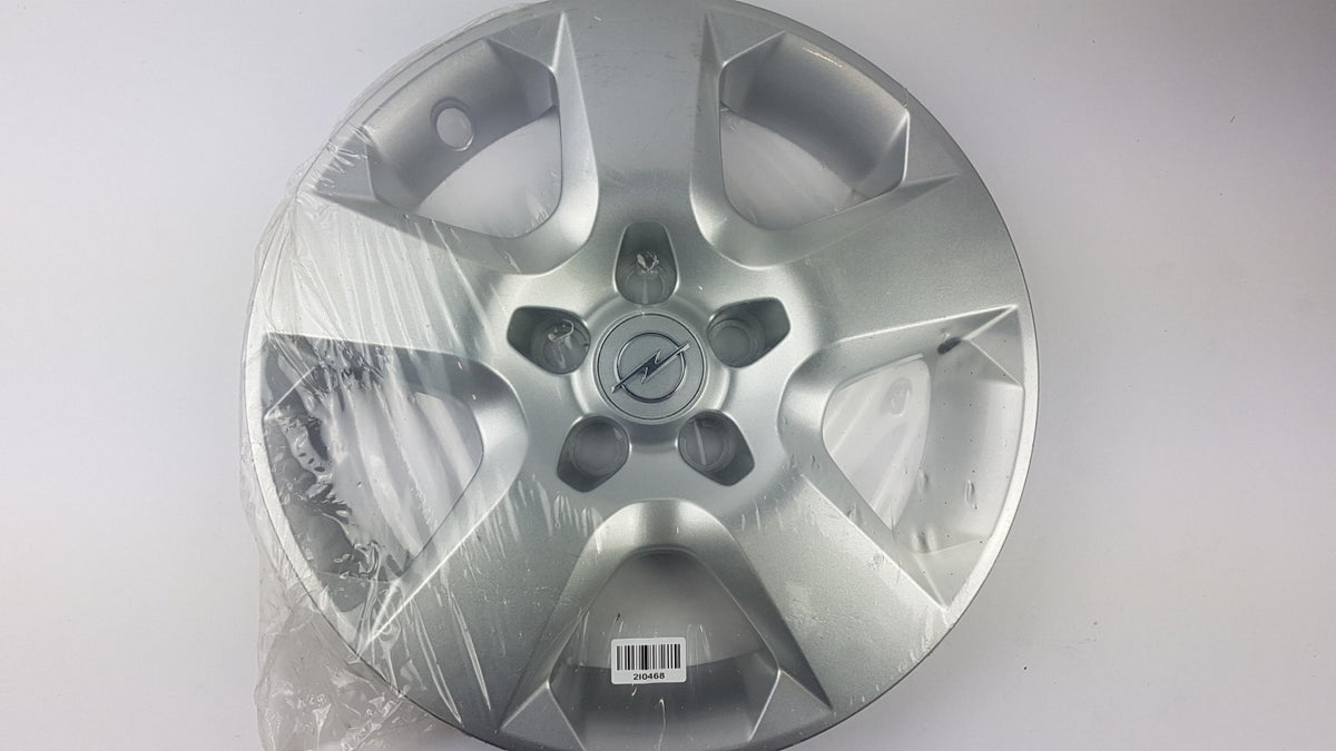 Original OPEL Astra-H Zafira-B Vectra-C Signum Radkappe 6.5JX16 silber 13198634