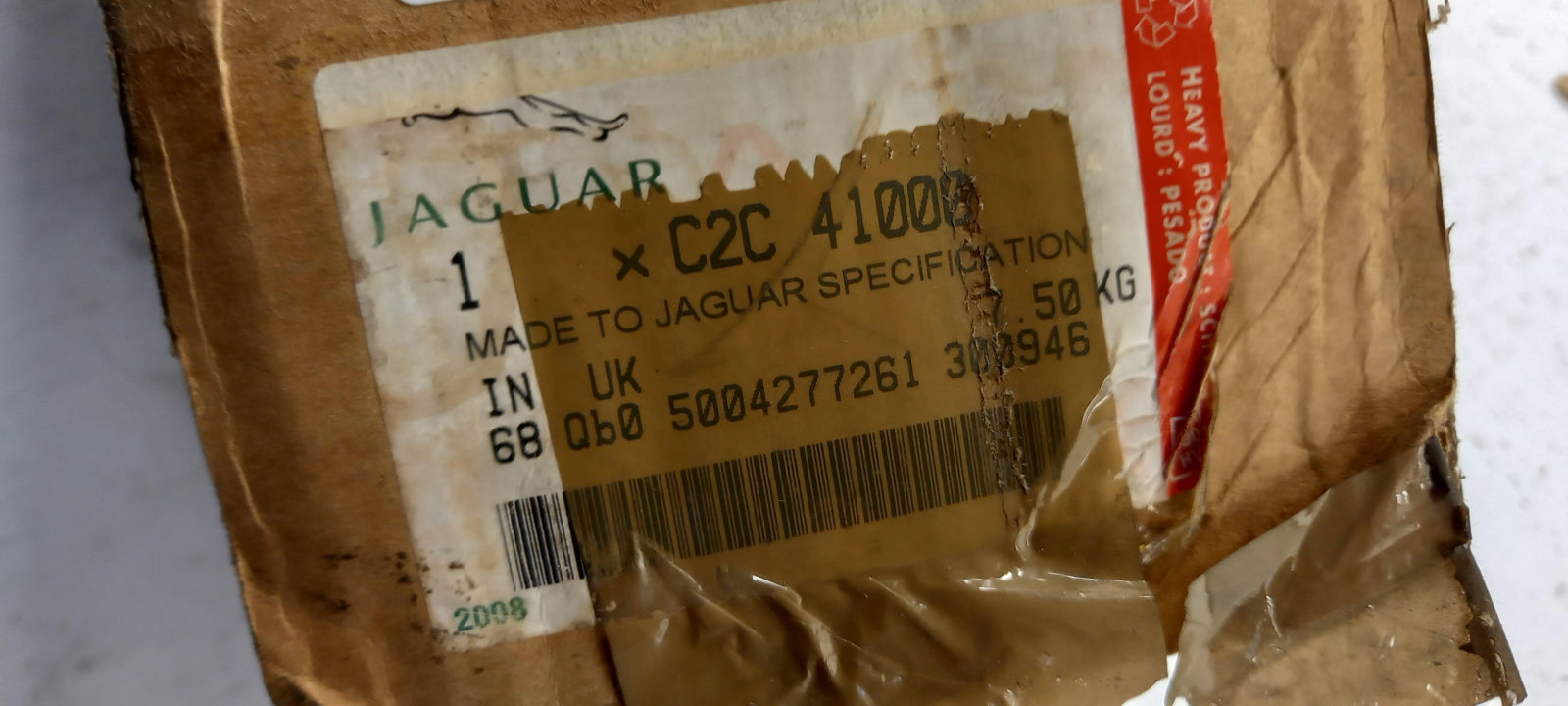 Original OE JAGUAR Antriebswelle C2C41000