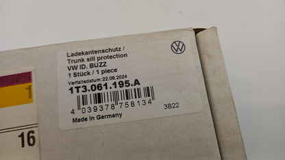 Original VW ID.Buzz 2022-2026 Ladekantenschutz Hinten Schwarz 1T3061195A