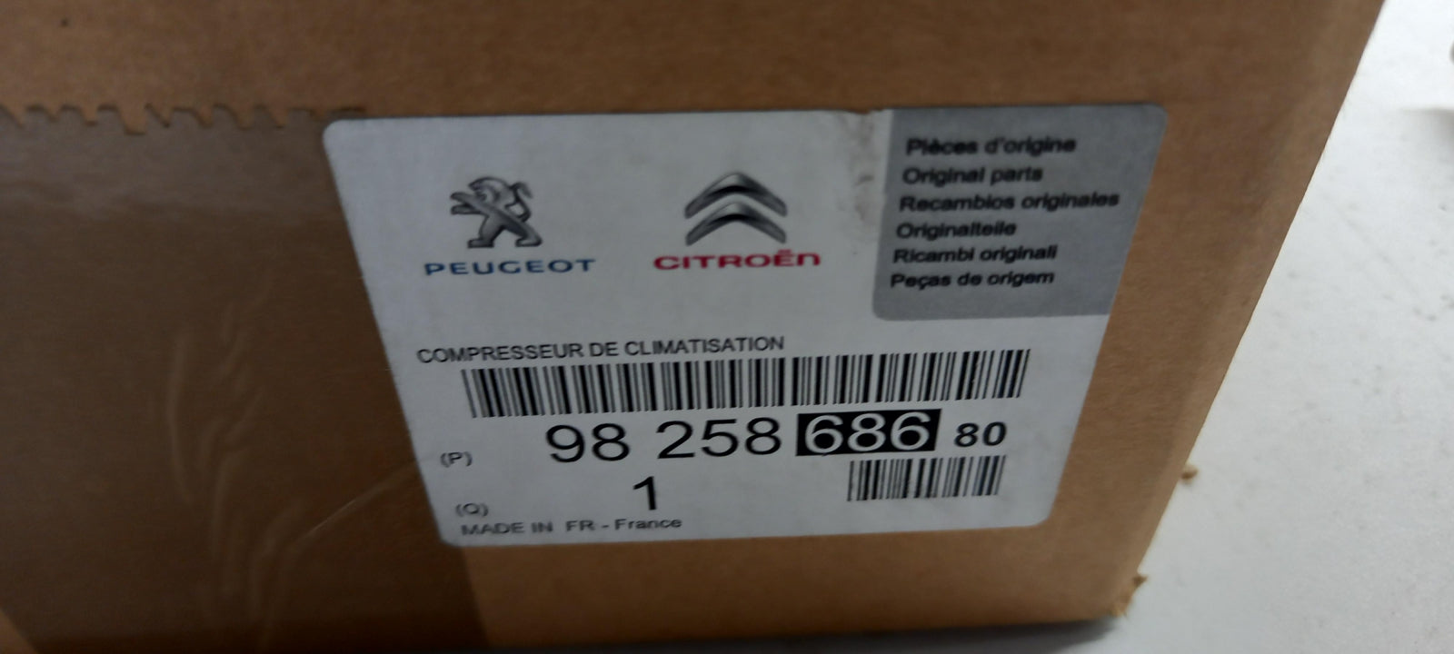 Original OE Peugeot Klimakompressor 9825868680