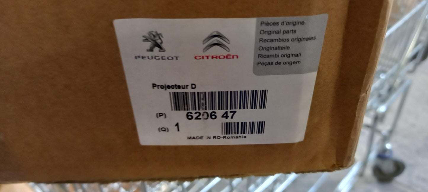 Original OE Peugeot Scheinwerfer 620647