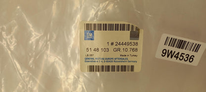 Original OE OPEL Türscheiben Dichtung 24449538