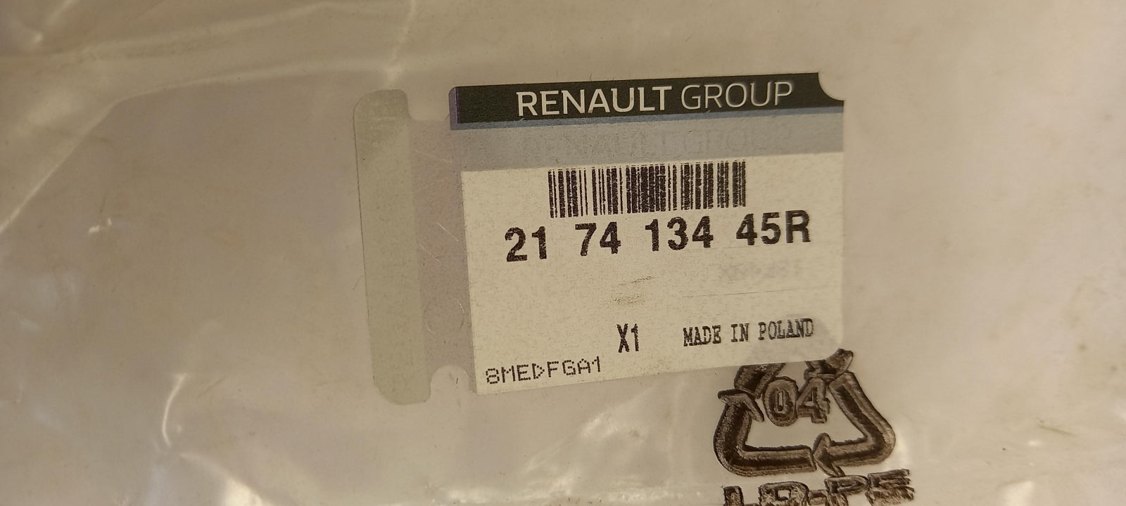 Original OE RENAULT Kühlmittelrohr 217413445R