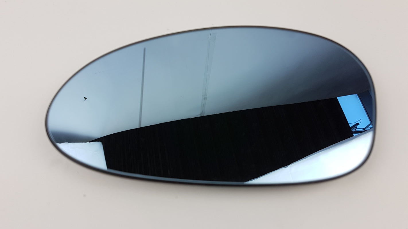 Original BMW E81 E82 E87 E88 E46 E90-E93 exterior mirror glass blue left 51167145267 