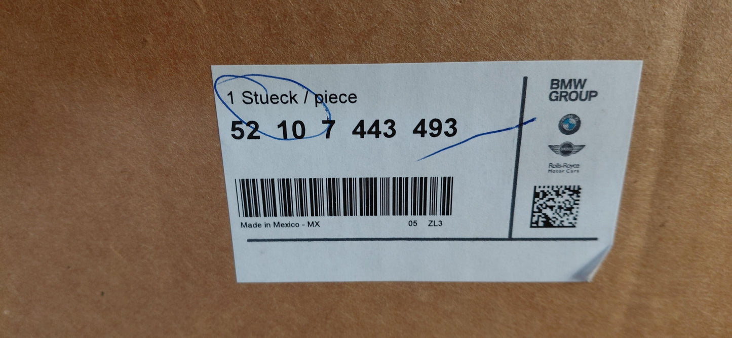 Original OE BMW Sitzheizung 52107443493