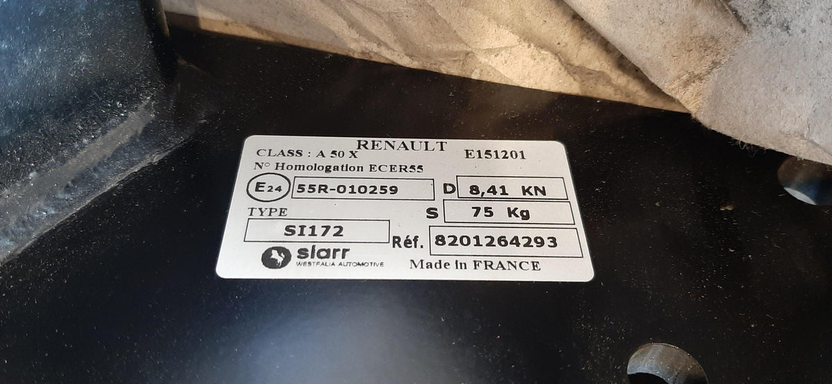 Original OE RENAULT Anhängerkupplung 8201264293