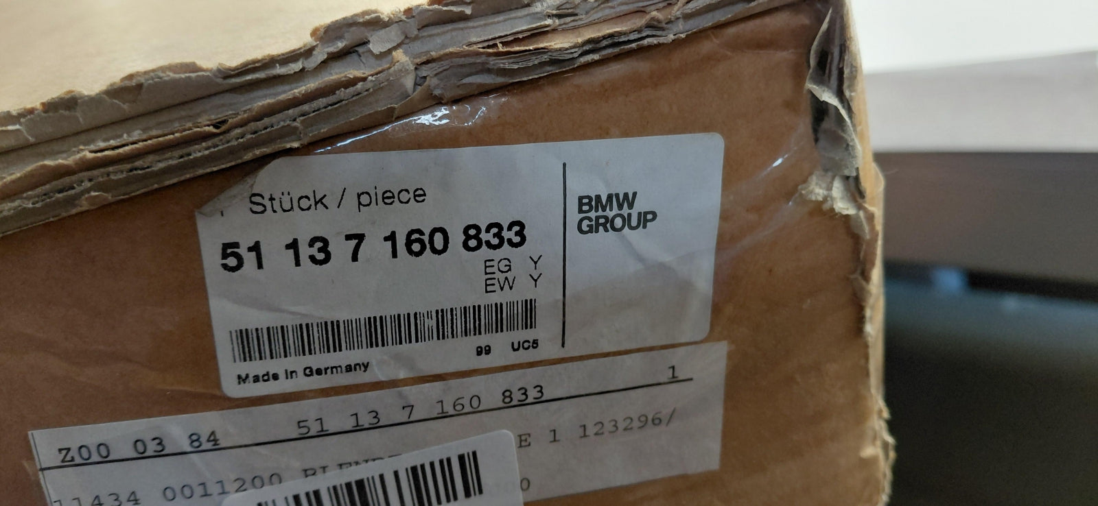 Original OE BMW Kofferraumverkleidung 51137160833