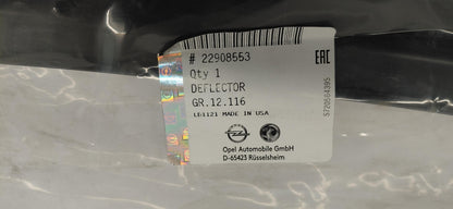 Original OE OPEL Wasserabweiser 22908553