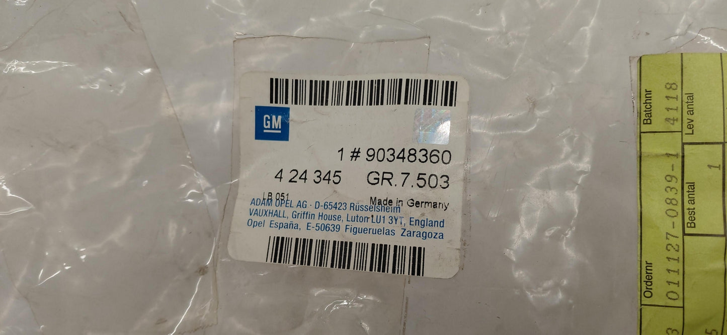 Original OE OPEL Fahrwerksfeder 90348360