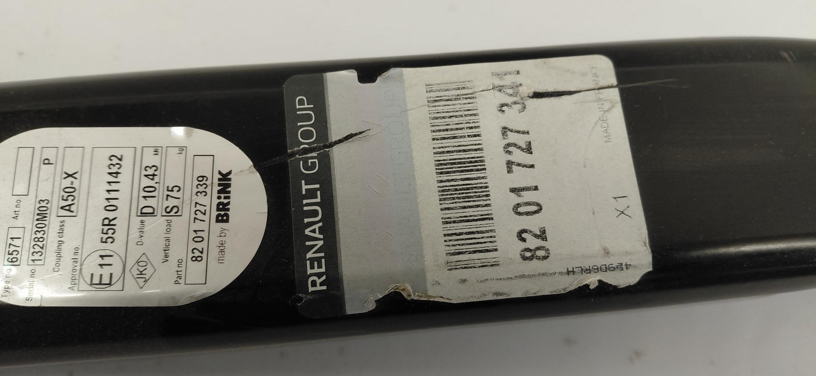 Original OE RENAULT Anhängerkupplung 8201727341