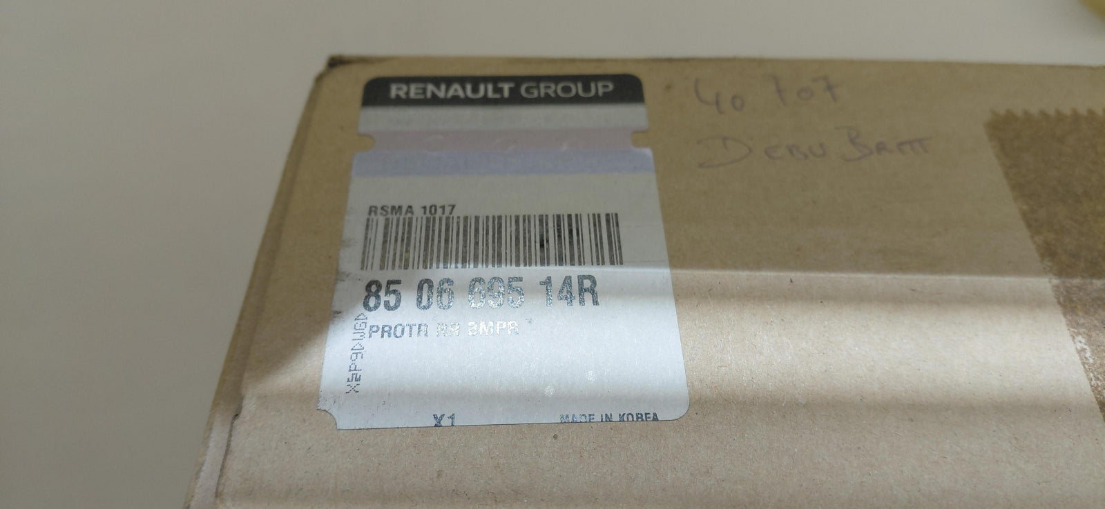 Original OE RENAULT Stoßfängerabdeckung 850669514R
