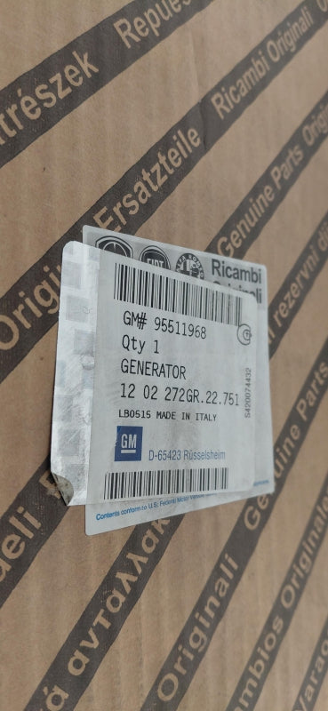 Original OE OPEL Lichtmaschine 95511968