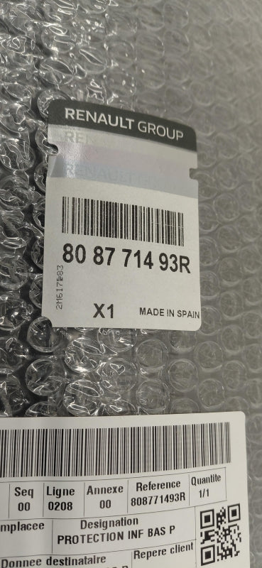 Original OE RENAULT Tür Zierleiste 808771493R