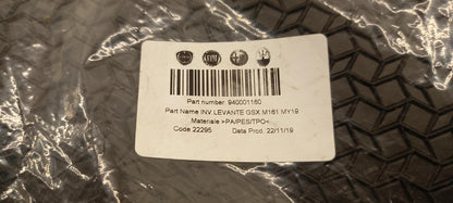 Original OE MASERATI Fußmattensatz 940001160