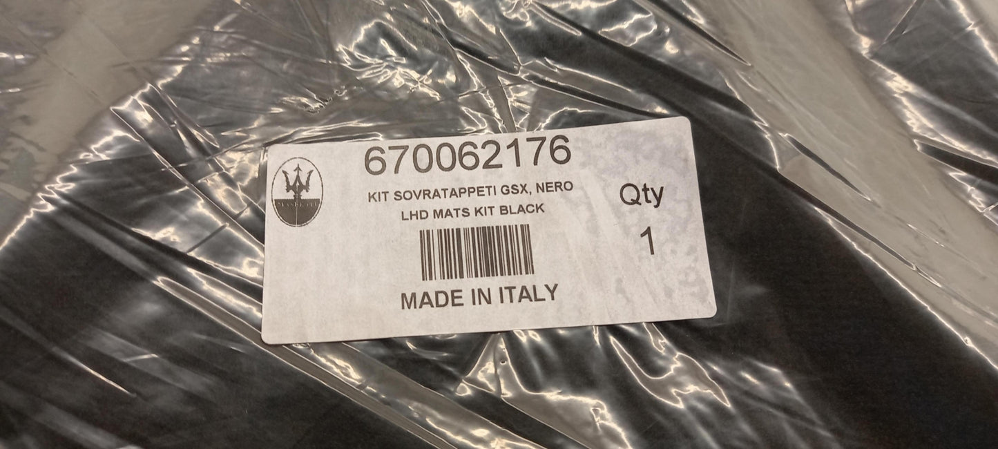 Original OE MASERATI Fußmattensatz 670062176