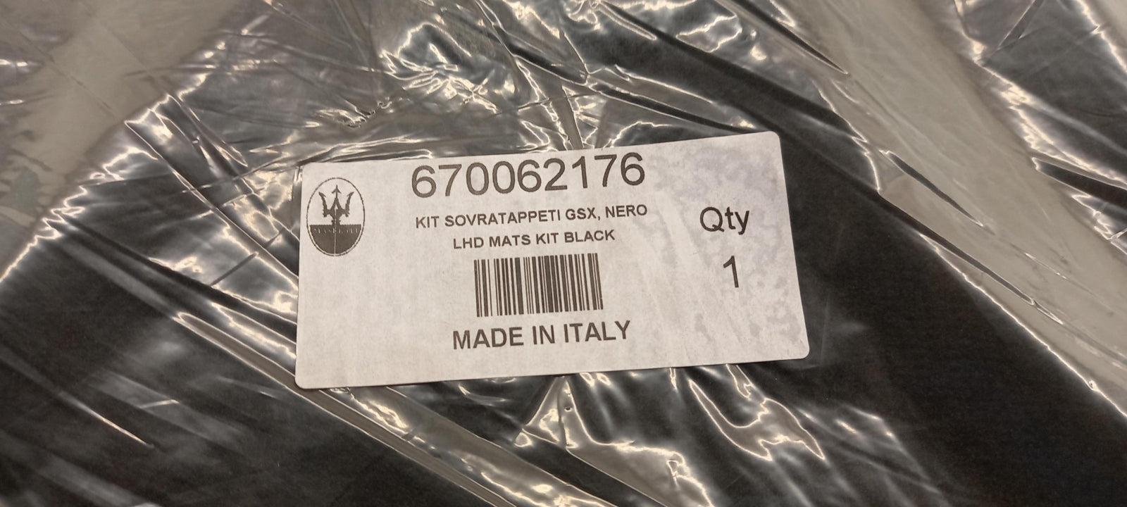 Original OE MASERATI Fußmattensatz 670062176