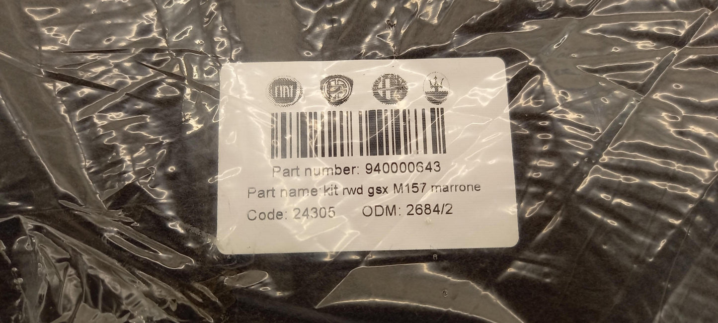 Original OE MASERATI Fußmattensatz 940000643