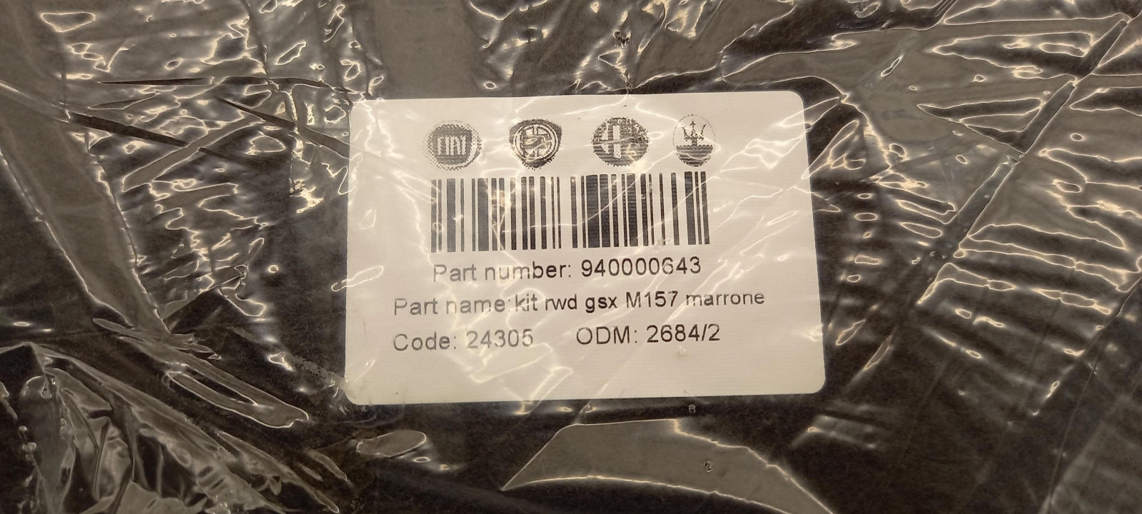 Original OE MASERATI Fußmattensatz 940000643