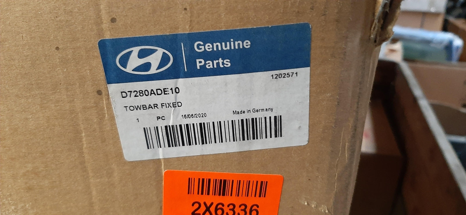 Original OE HYUNDAI/KIA Anhängerkupplung D7280ADE10