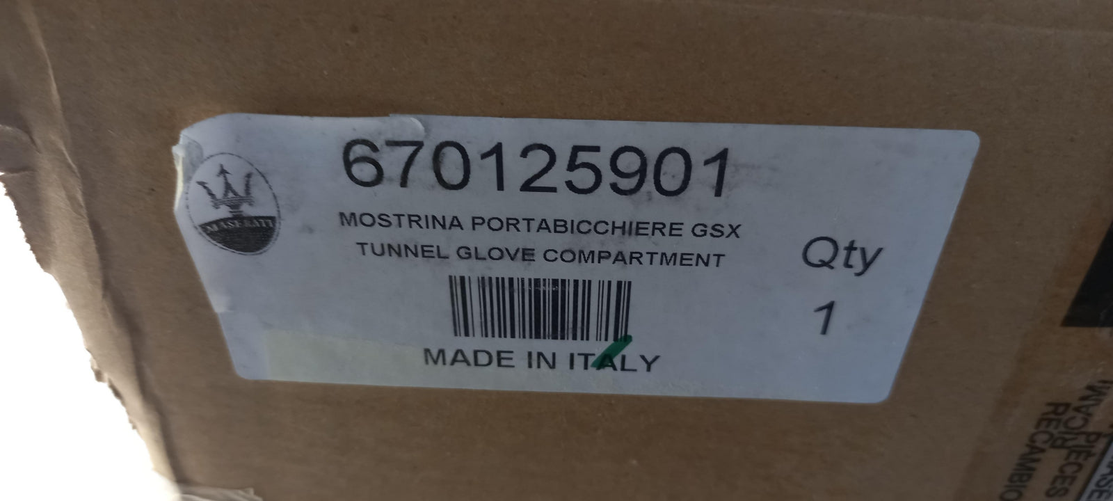 Original OE MASERATI Ablagefach 670125901