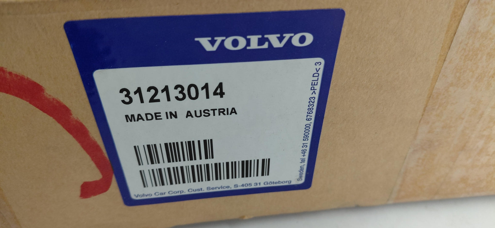 Original OE VOLVO Stoßstange Schutz 31213014