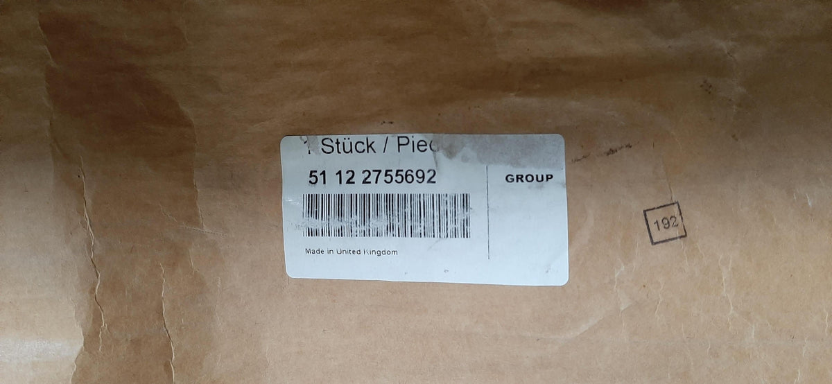 Original MINI Cabrio R57 Stoßfängerabdeckung grundiert hinten 51122755692