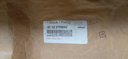 Original MINI Cabrio R57 Stoßfängerabdeckung grundiert hinten 51122755692