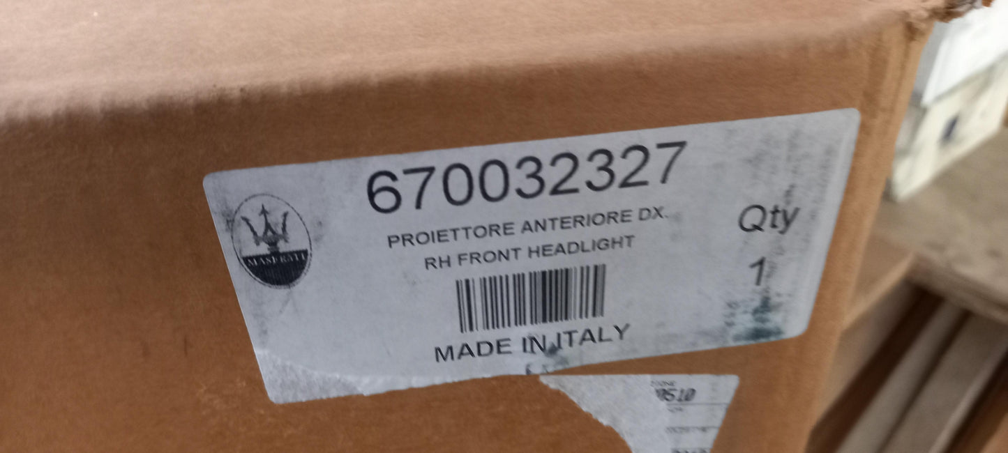 Original OE MASERATI Scheinwerfer 670032327