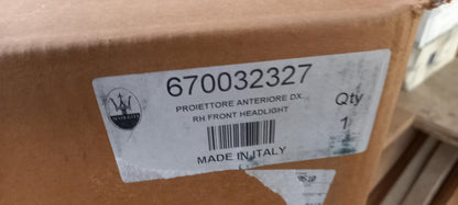 Original OE MASERATI Scheinwerfer 670032327