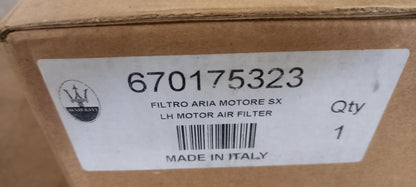 Original OE MASERATI Luftfilter 670175323