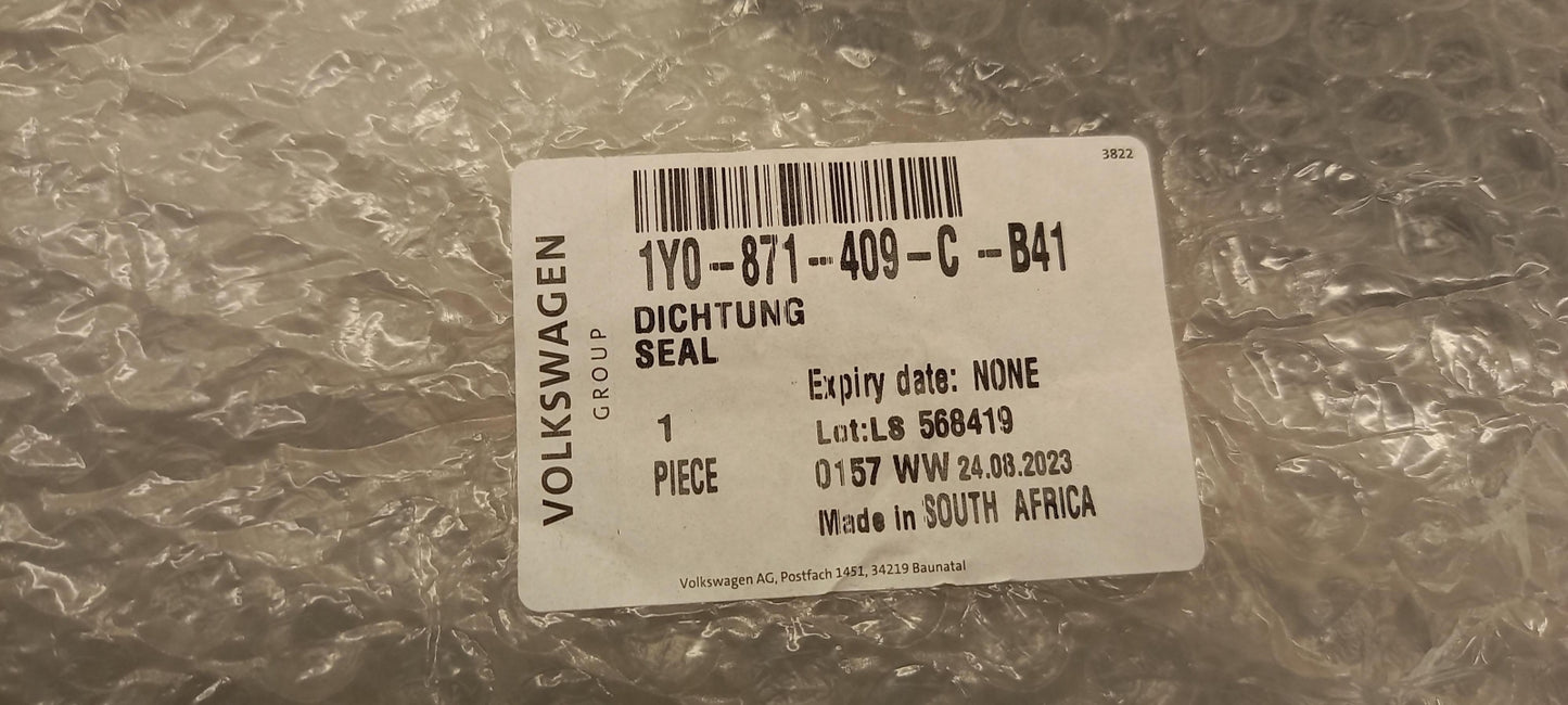 Original OE Volkswagen Windscheibe Dichtung 1Y0871409CB41