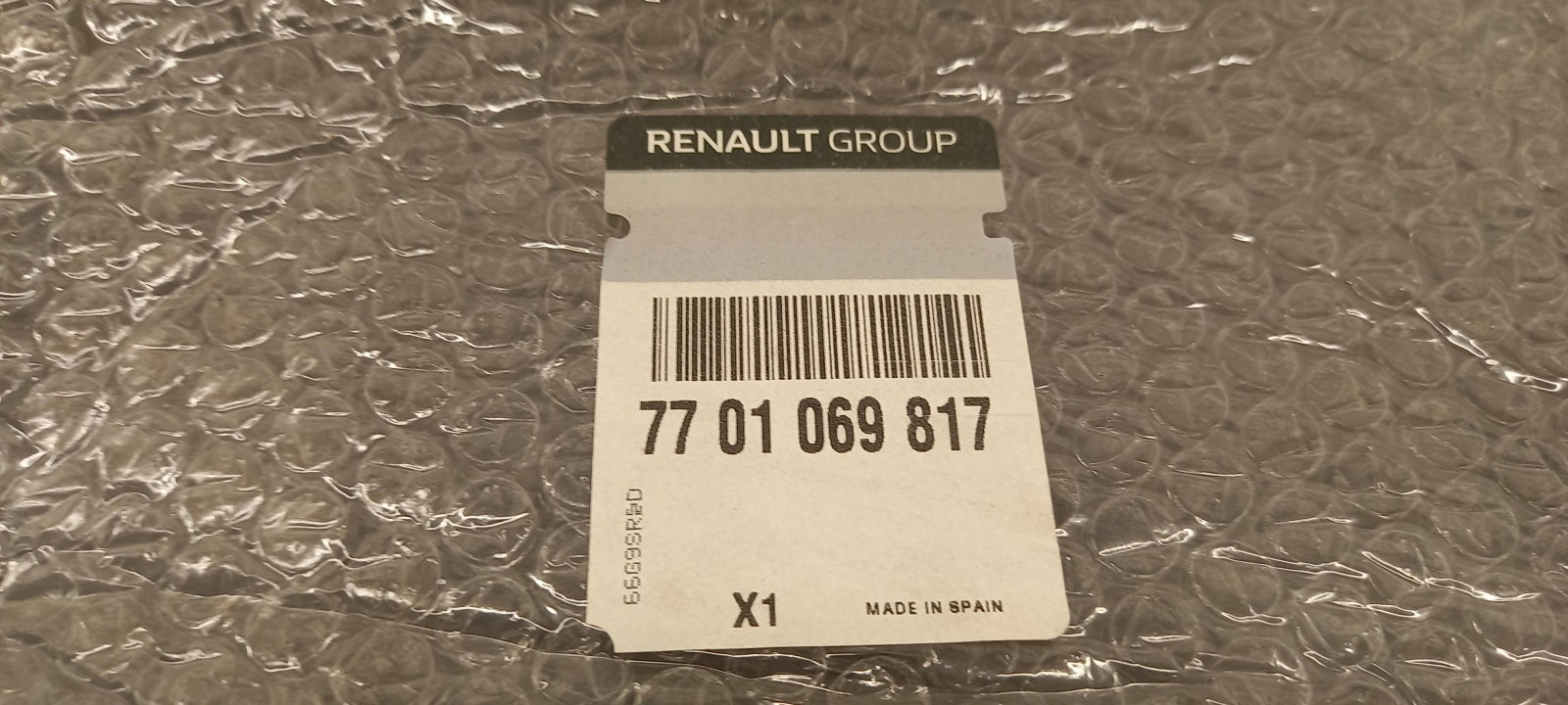 Original OE RENAULT Heckklappe Abdeckung 7701069817