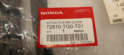 Original OE HONDA Türdichtung 72810TG0T01