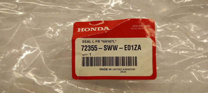 Original OE HONDA Türdichtung 72355SWWE01ZA