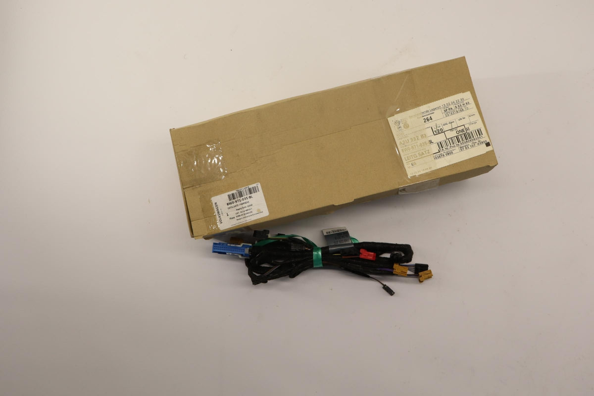 Original AUDI A4 RS4 8W Kabelbaum für Türverkleidung Fahrer 8W0971035BL
