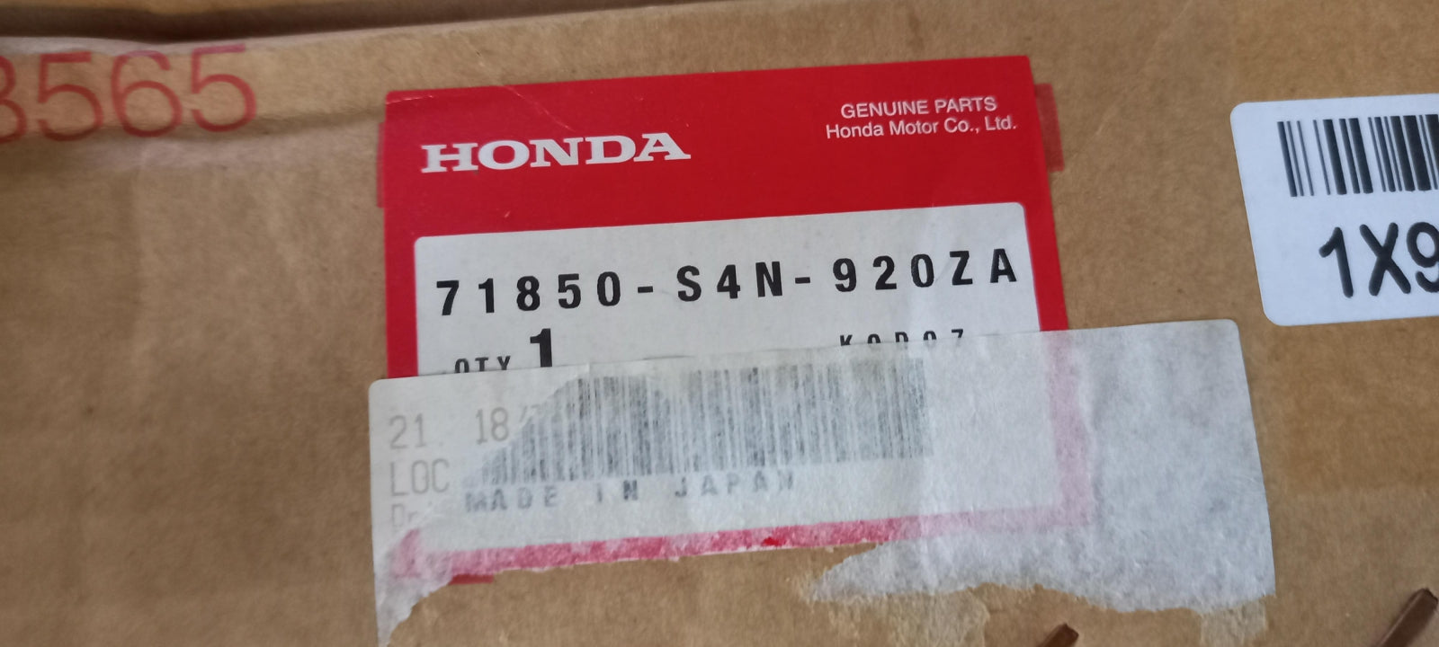 Original OE HONDA Türschwelle Abdeckung 71850S4N920ZA
