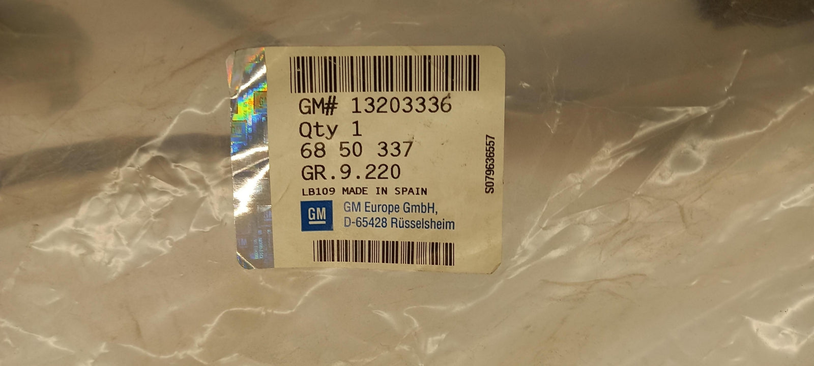 Original OE OPEL Klimaanlage Druckleitung 13203336