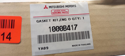 Original OE MITSUBISHI Motor Dichtungsvollsatz 1000B417