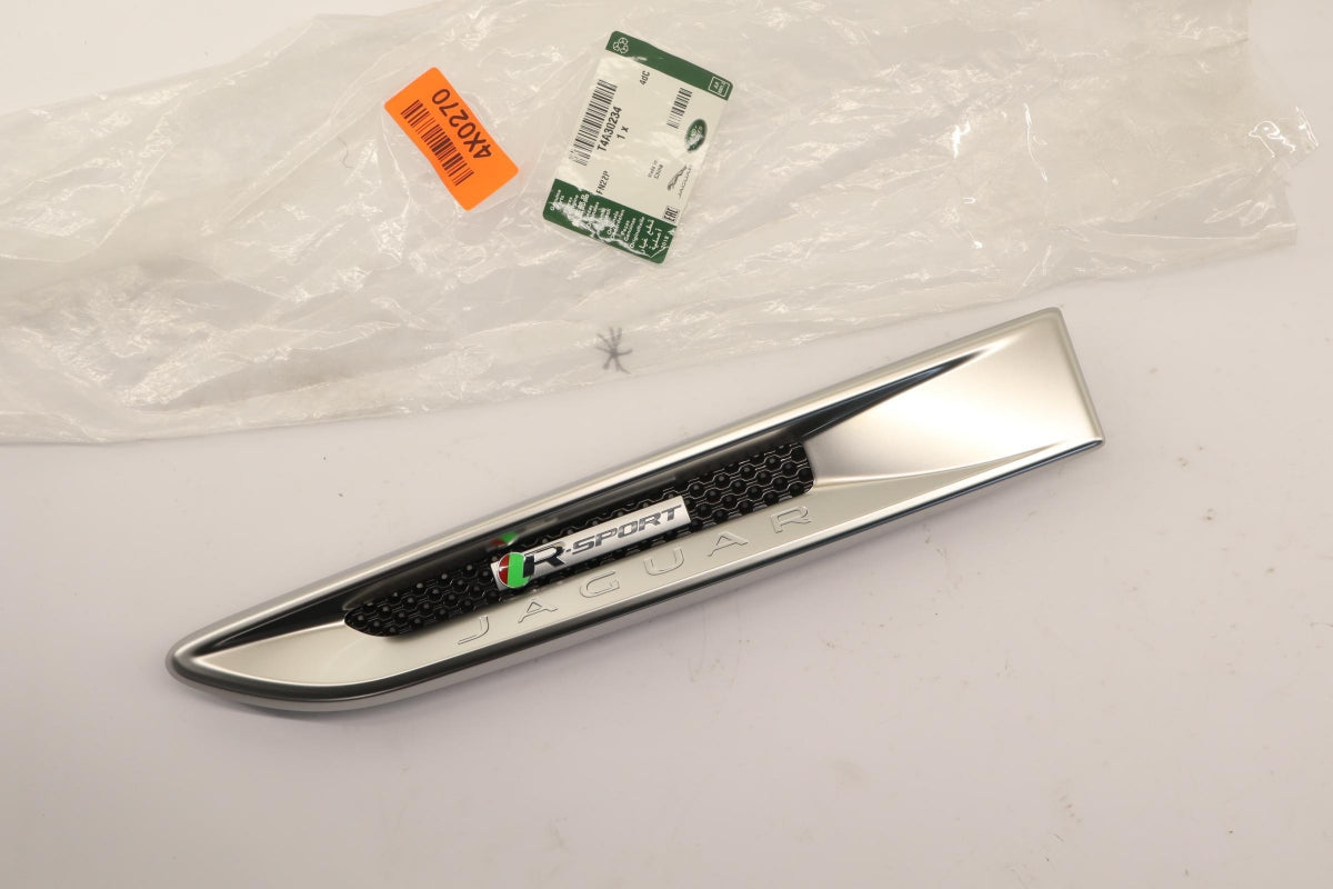 Original JAGUAR F-Pace X761 Kotflügel Zierleiste vorne links T4A30234