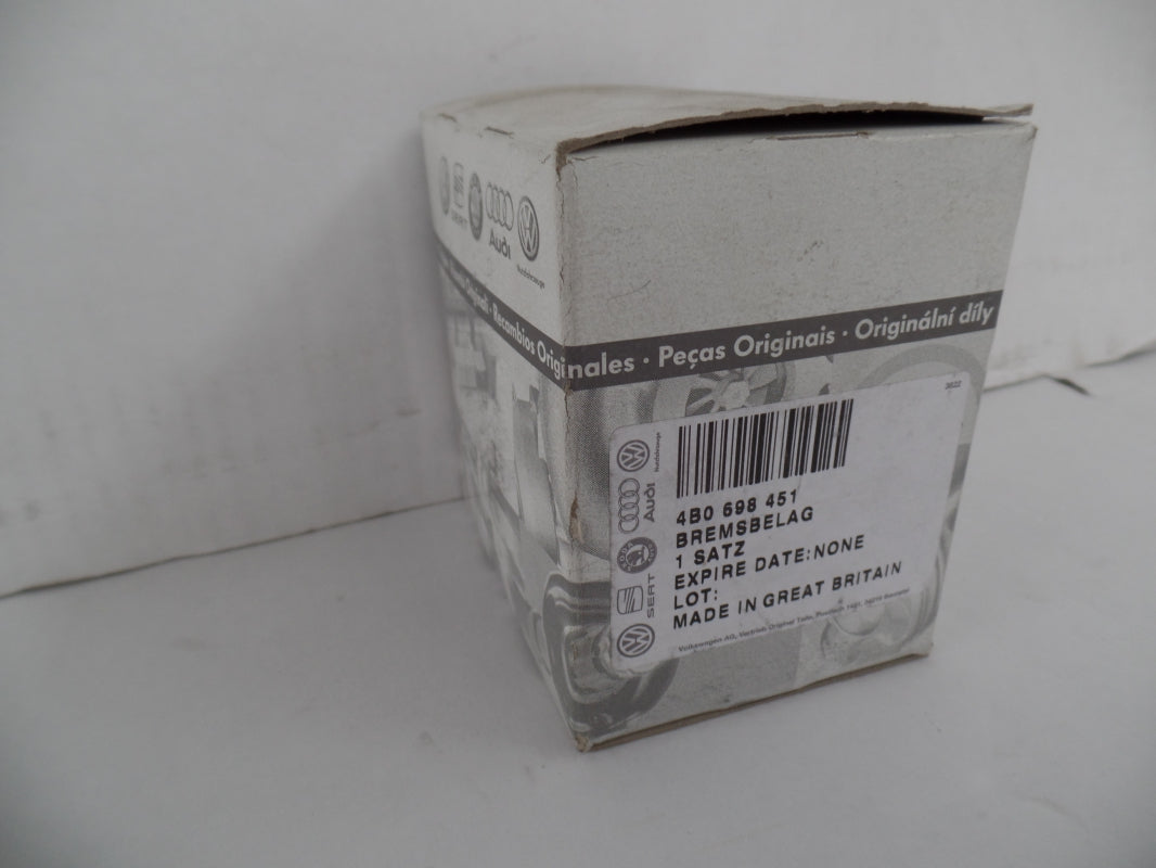 Original OE Volkswagen Bremsbeläge 4B0698451